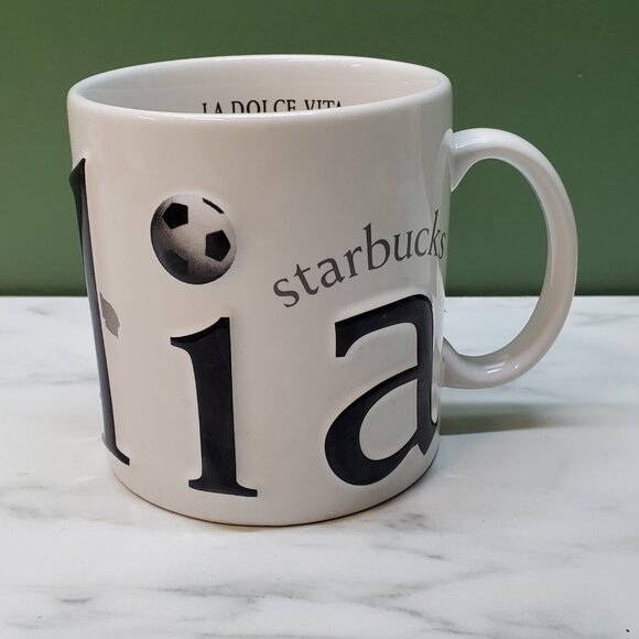 Mug - 2002 Starbucks Italian Edition Collectors Series Italia La Dolce Vita - Picture 7 of 11